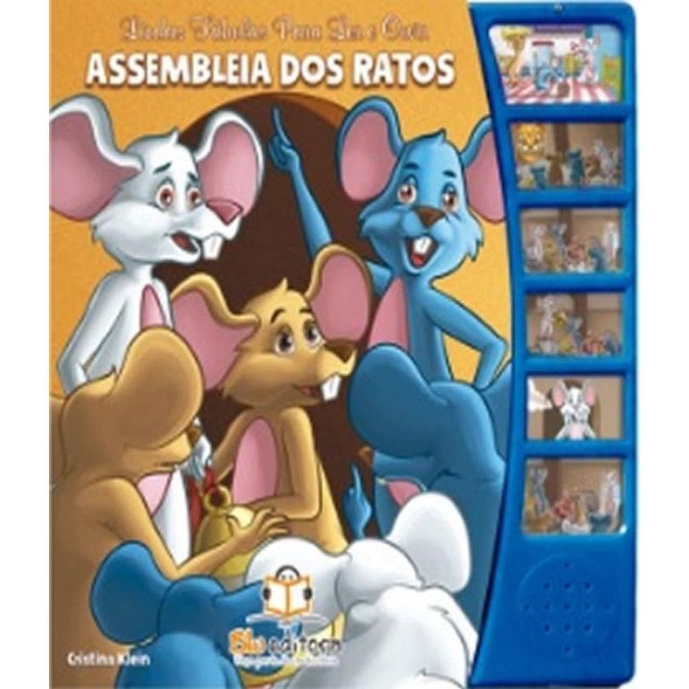 Livro Assembleia Dos Ratos - Livro Sonoro