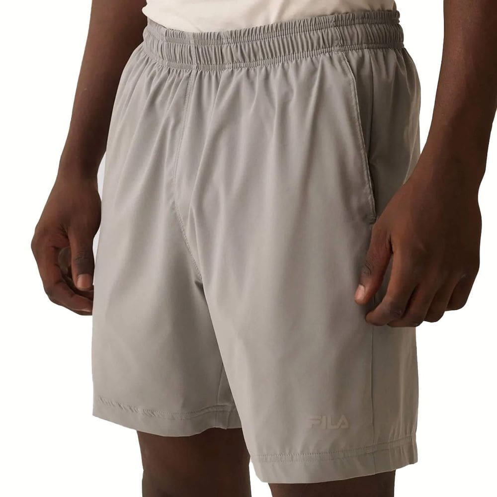 Short Fila Diamond Core Run Cinza Médio