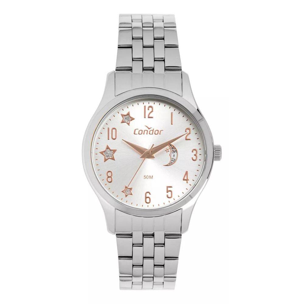 Relógio Condor Feminino Prata - Co2015Ak/K4K
