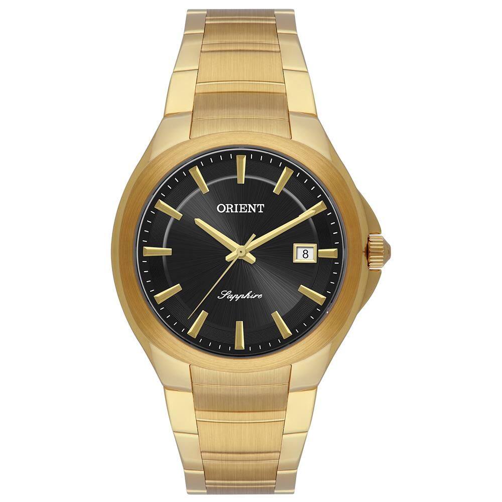 Relógio Orient Masculino Ref: Mgss1287 G1kx Social Dourado