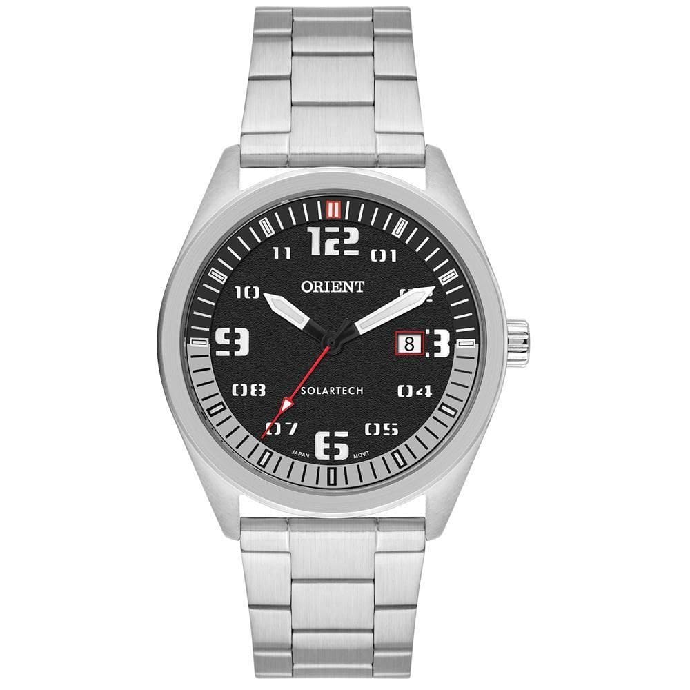 Relógio Orient Masculino Ref: Mbss1489 P2Sx Solar Prateado