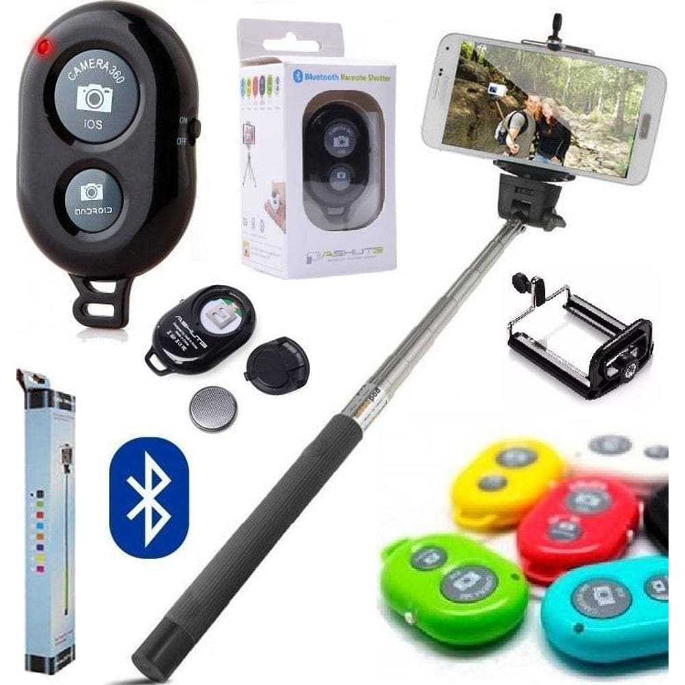 Pau De Selfie Monopod Bastão Suporte Celular