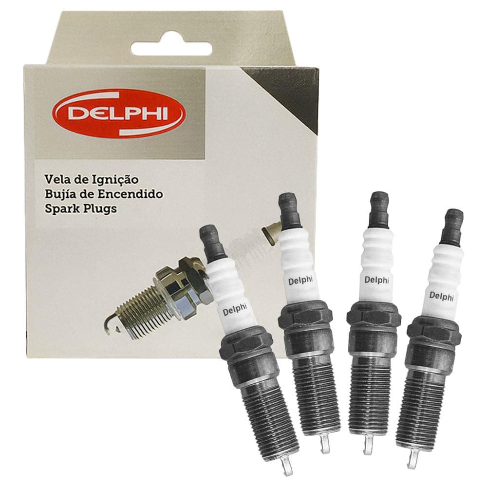 Jogo Vela Ignição Accord 2.4 3.0 2004 a 2014 Delphi D-Power