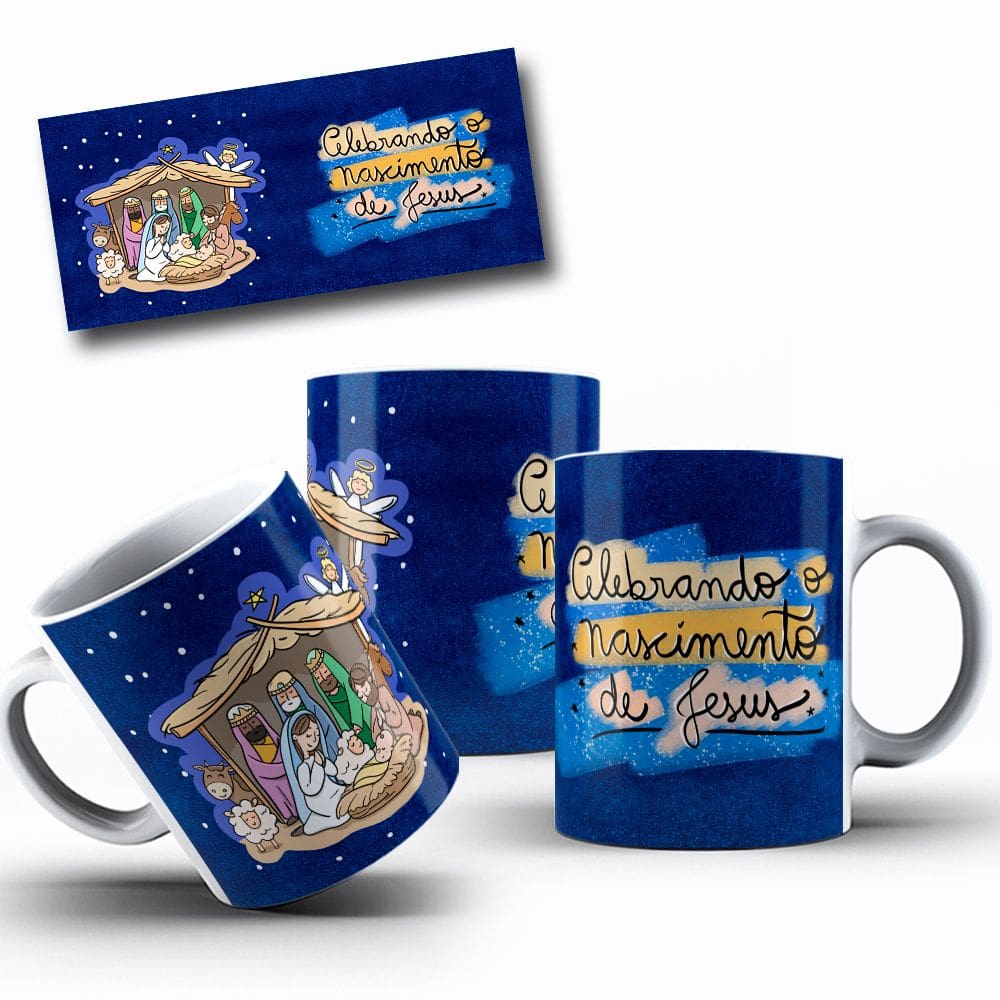 Caneca Tema Natal | Amigo Secreto, Natal em Família