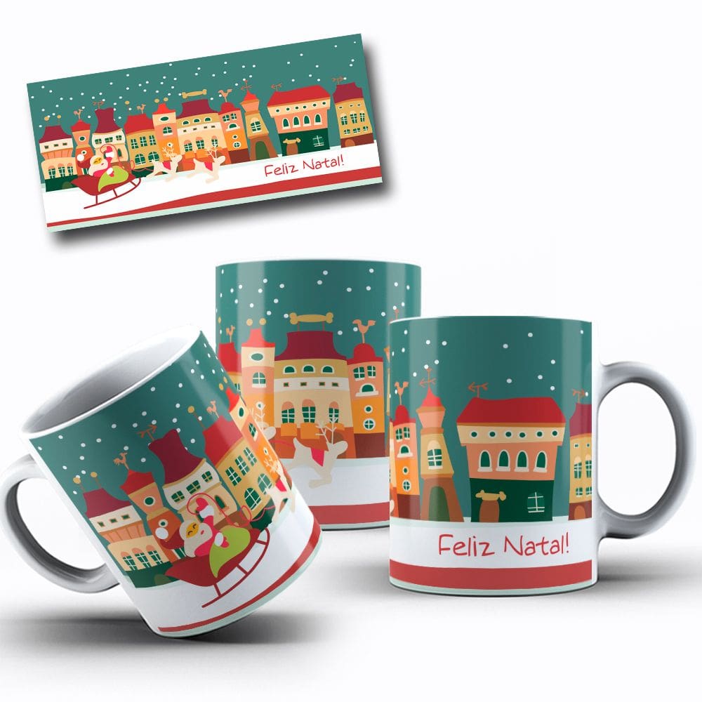 Caneca Tema Natal | Amigo Secreto, Natal em Família