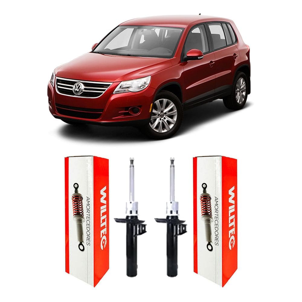 2 Amortecedor Suspensão Dianteira Tiguan 2009 2010 2011 12