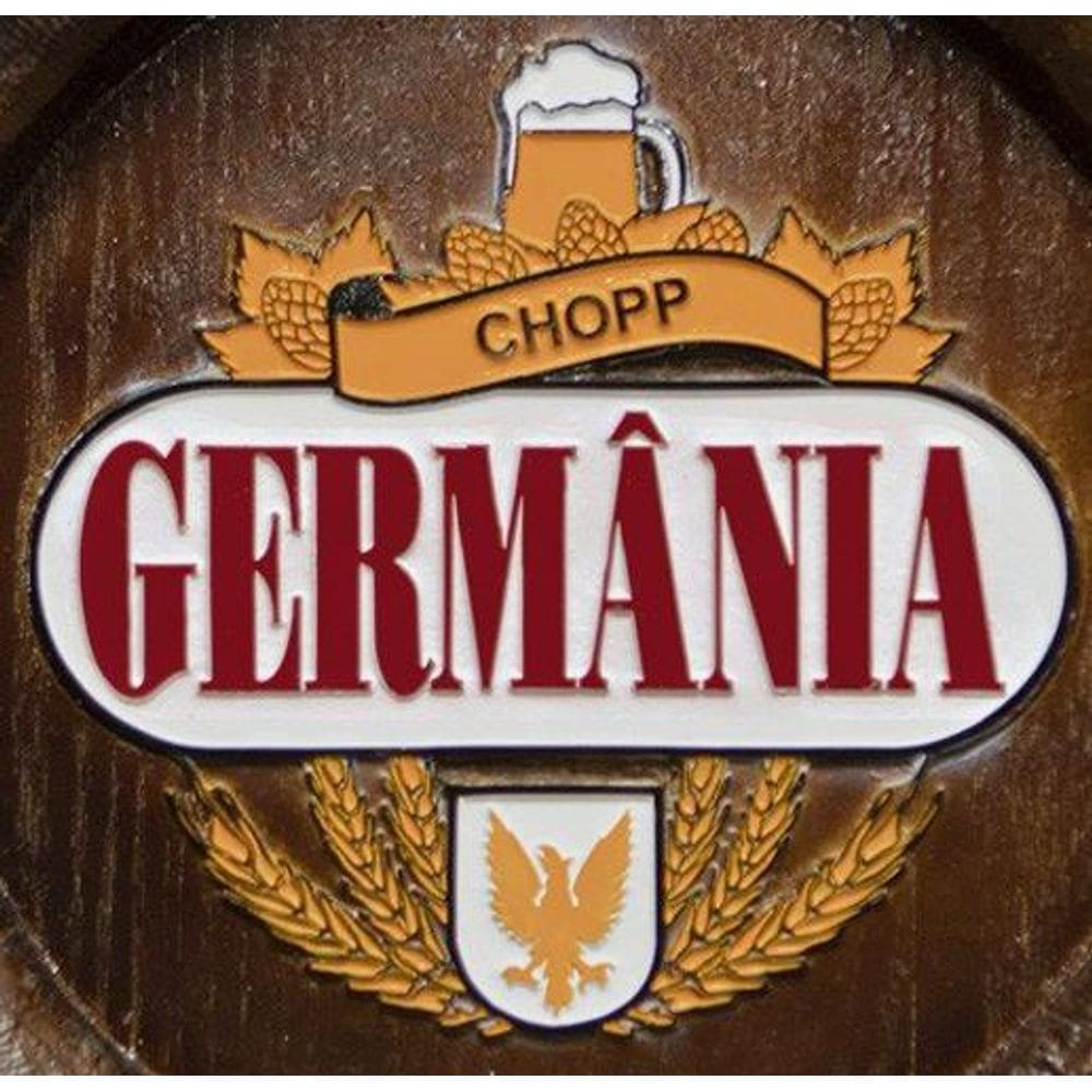 Tampa De Barril Decorativa Grande Germania Cerveja