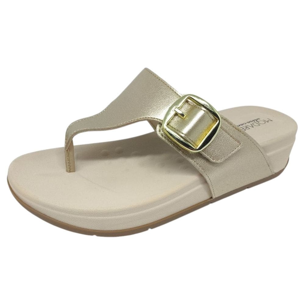 Chinelo Feminino Plataforma Super Conforto Dia a Dia Modare