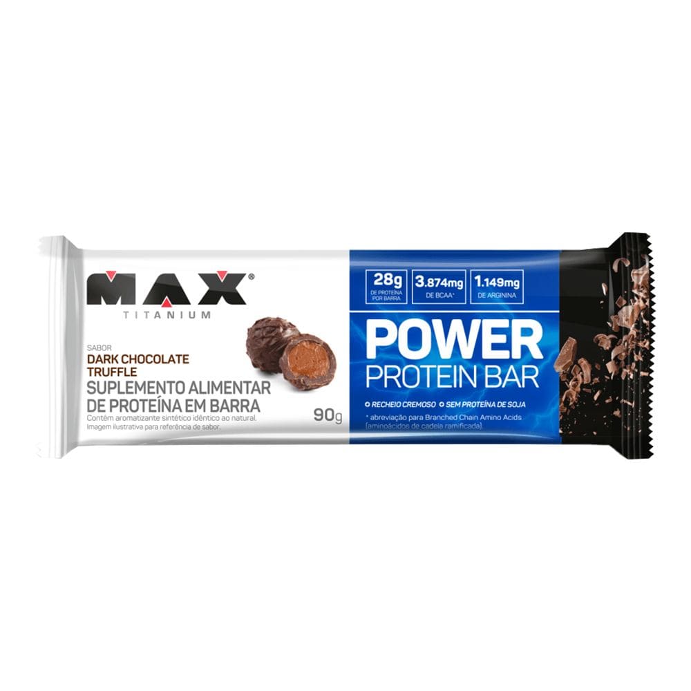 Power Protein Bar Max Titanium (90g) Dark Chocolate Truffle