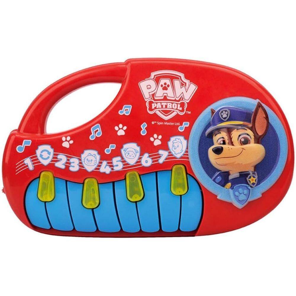 Teclado Infantil Patrulha Canina Com Luz - Yestoys