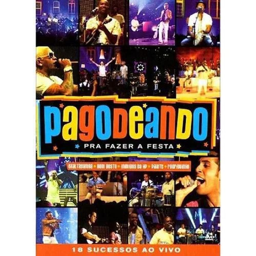 Dvd Pagodeando - Pra Fazer A Festa  Vários Interpretes