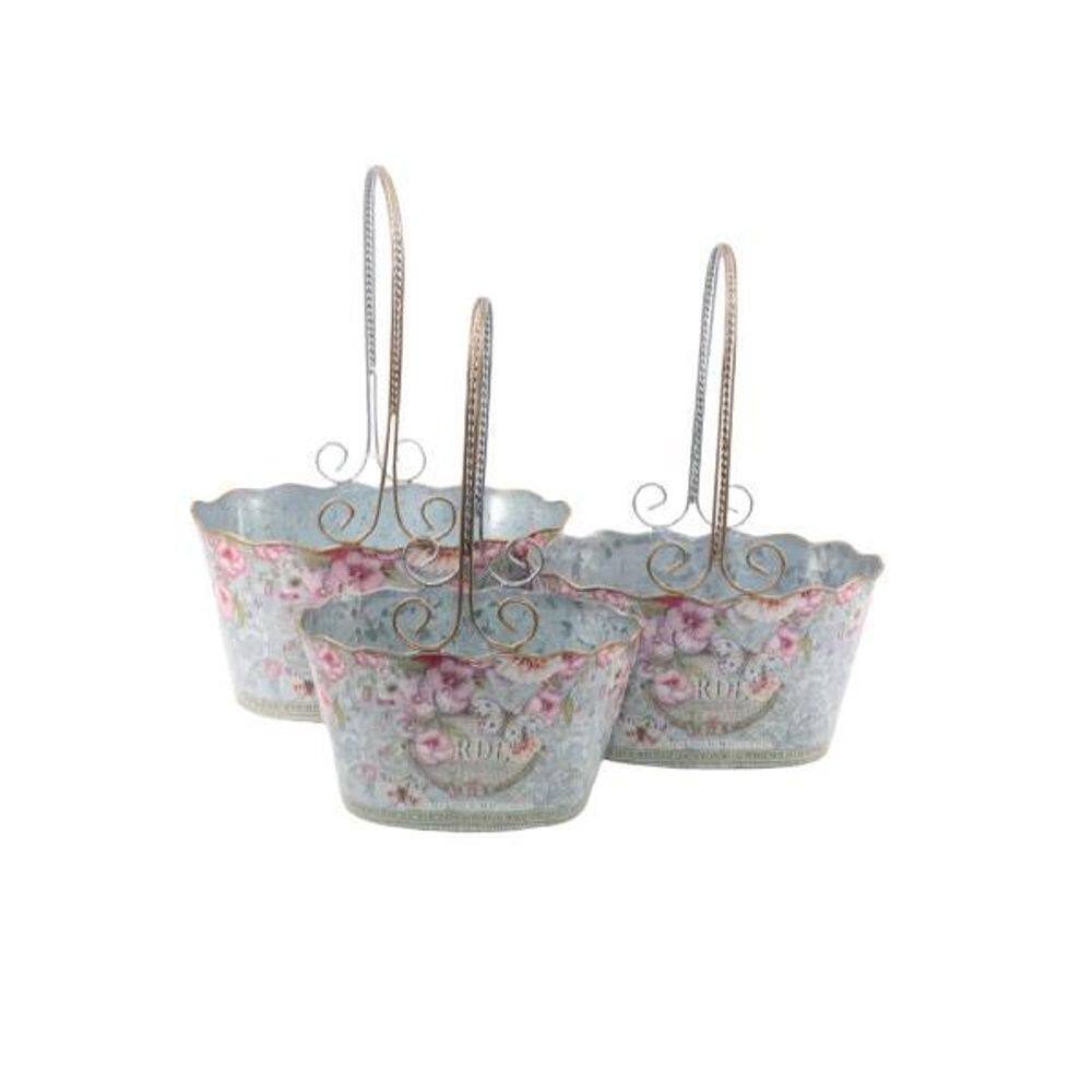 Vasos Cachpots De Metal 18Fx-649A Jgs/03 Pecas
