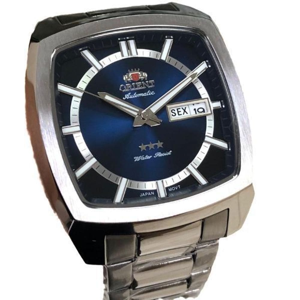 Relógio Masculino Aço Auto 40mm - Resistente Água 50m