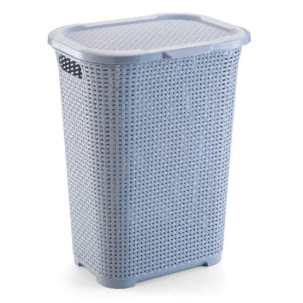Cesto Rattan 30 Litros Cinza CR1262 - Monte Líbano