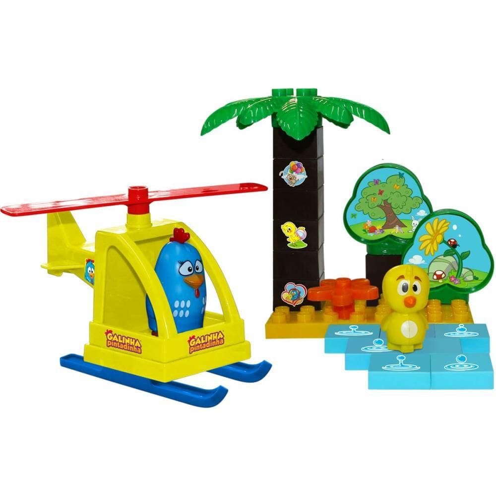 Brinquedo Para Montar Galinha Pintadinha O Resgate