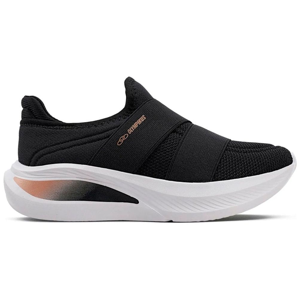 Tênis Olympikus Flora 2 Preto e Branco
