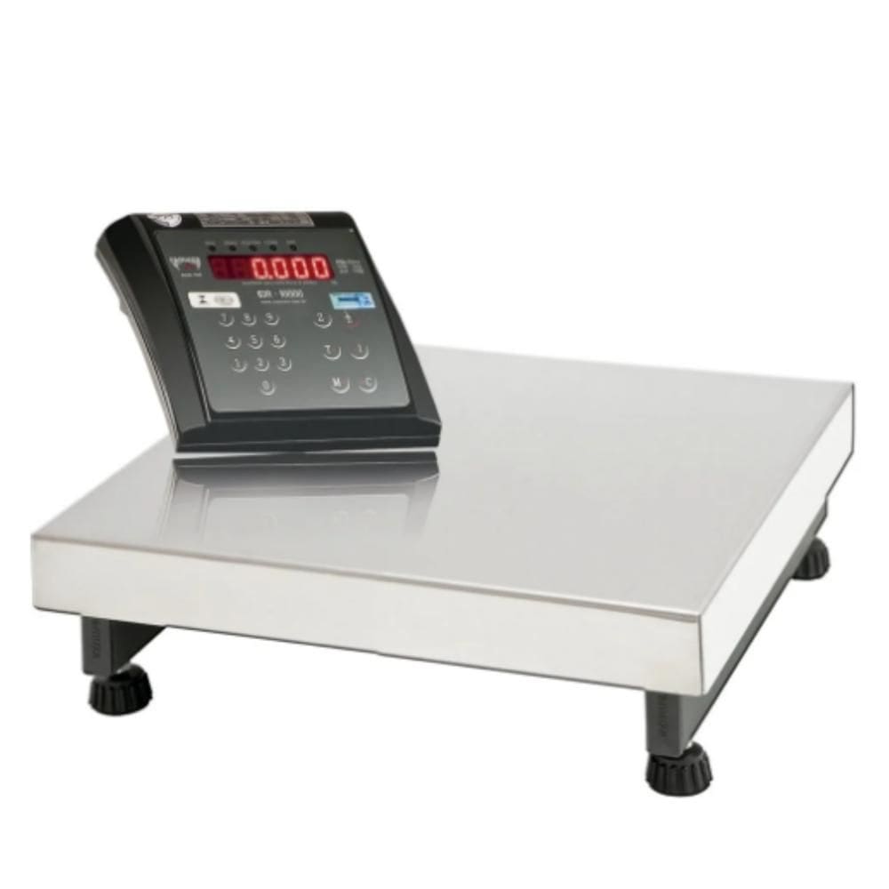 Balança Plataforma Inox Dpb-300 300Kg/100g 50X50cm Bateria Bivolt - Ramuza