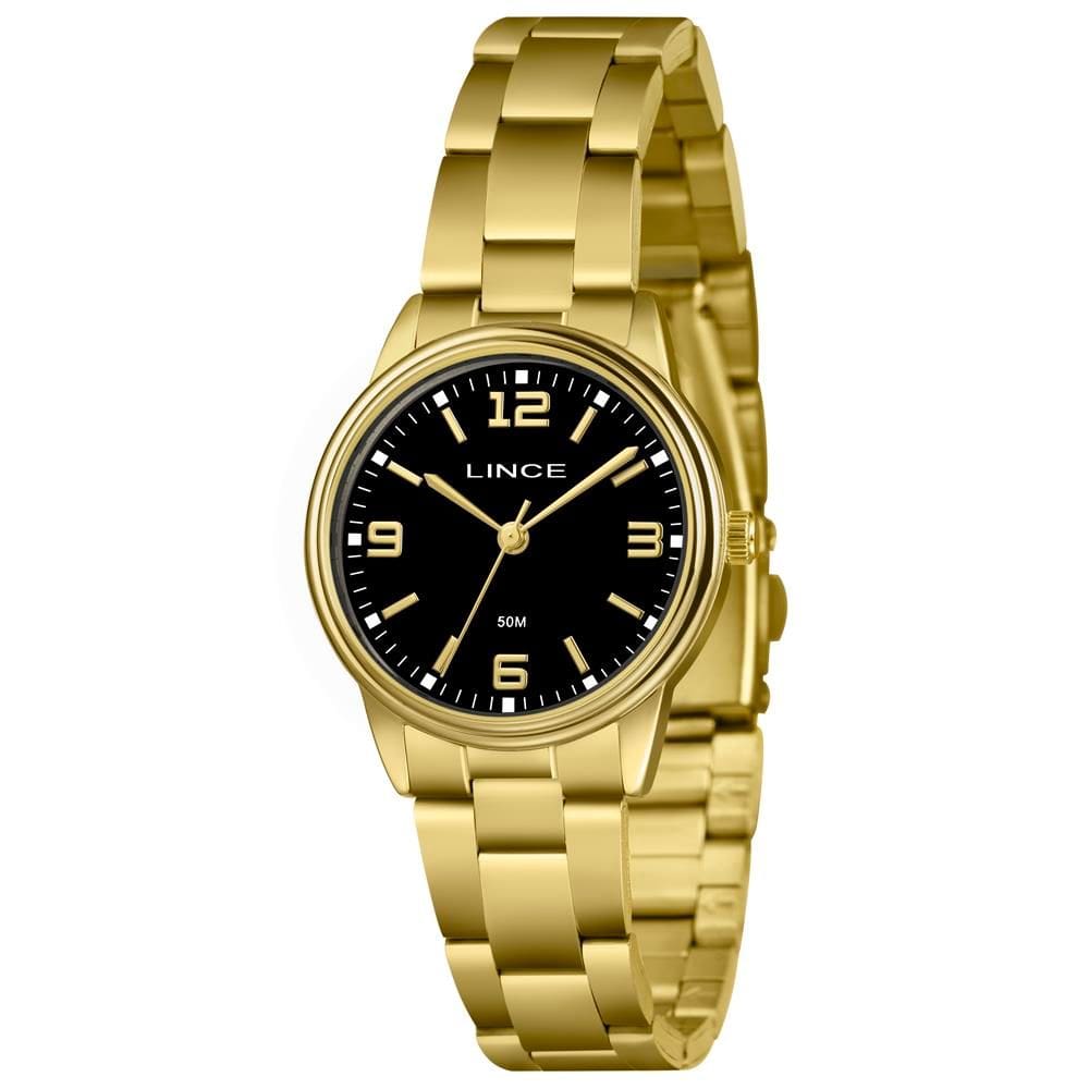 Relógio Lince Feminino Ref: Lrgm026l32 P2kx Casual Dourado