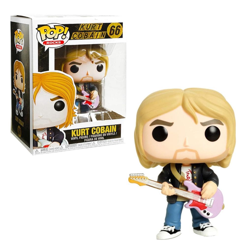 Funko Pop Nirvana Kurt Cobain Exclusivo #66