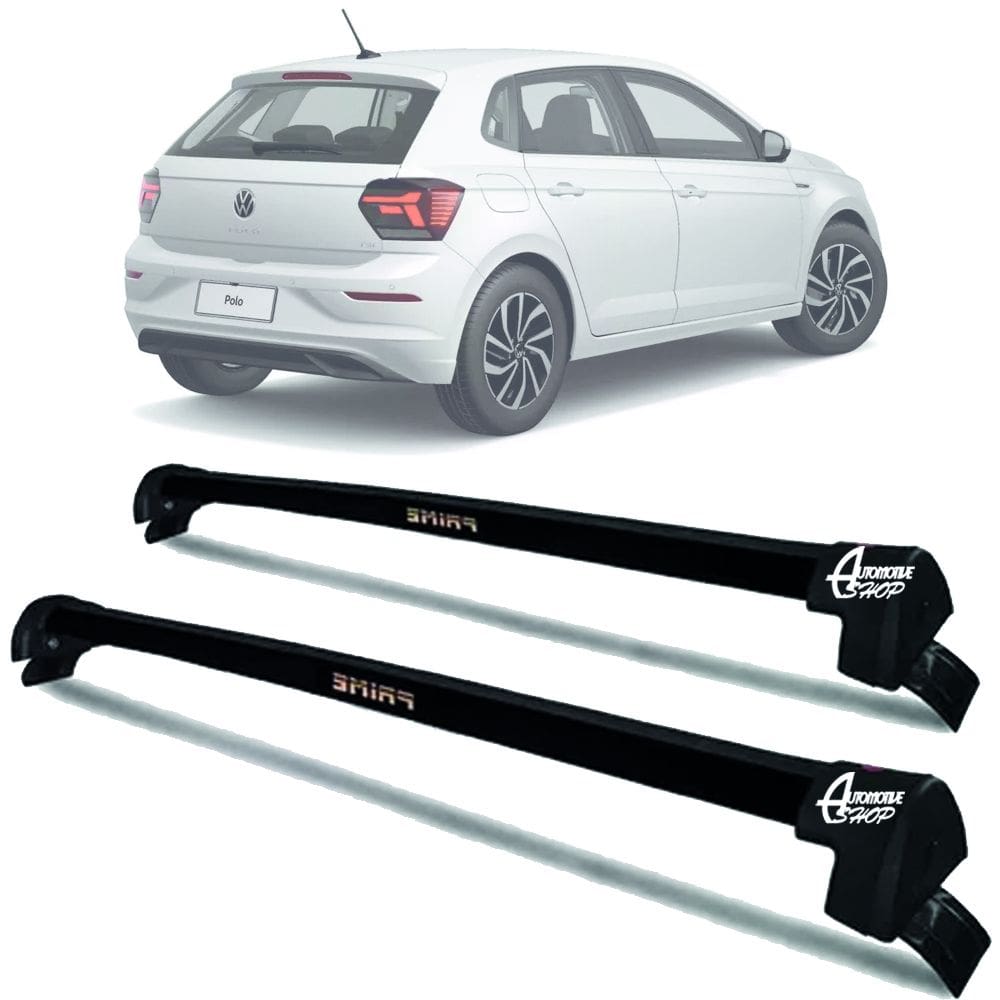 Rack Teto Aluminio Prime VW Polo Hatch 2019 a 2025 PTO PR190