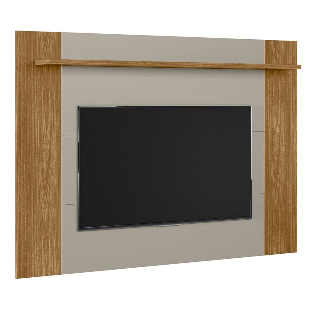 Painel TV 55 Pol Extensível até 180cm Lana Nature/Off Flex L06 - Mpozenato
