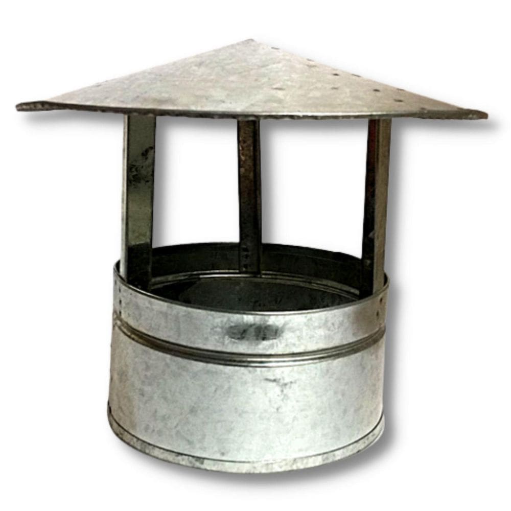 Chapéu Chinês Para Chaminé Galvanizado 150Mm