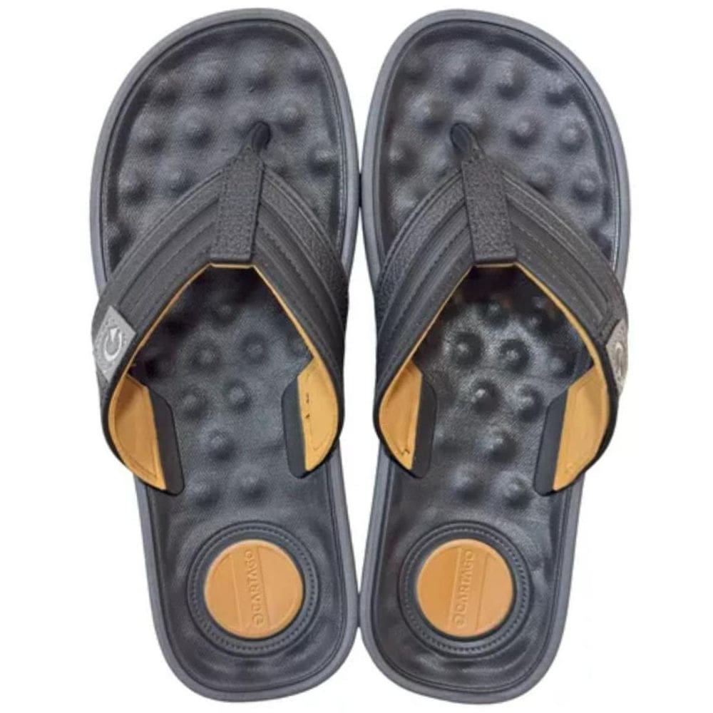 Chinelo Cartago Alabama Masculino - Preto e Marrom