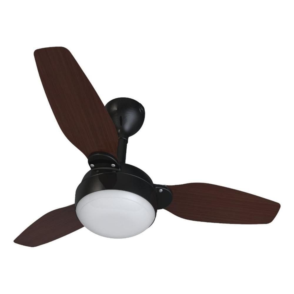 Ventilador De Teto Legacy Preto E Inverter - Ventisol Bivolt