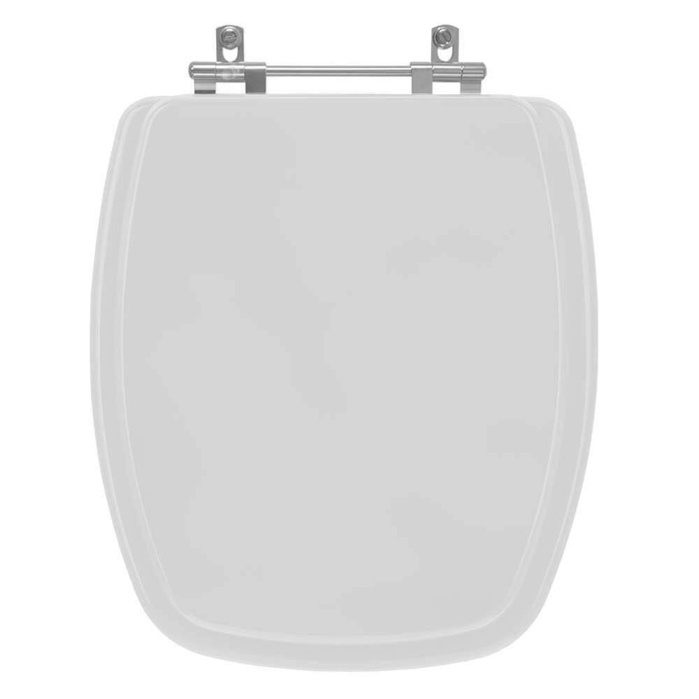 Assento Sanitario Primula Plus Cinza Claro Para Vaso Fiori