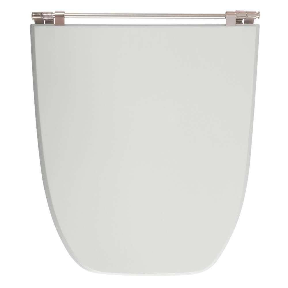 Assento Sanitario Scala Sterling Silver (cinza) Para Vaso Ideal Standard