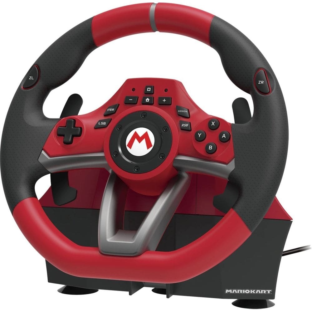 Volante com pedais Nintendo Switch Mario Kart Deluxe HoriPad