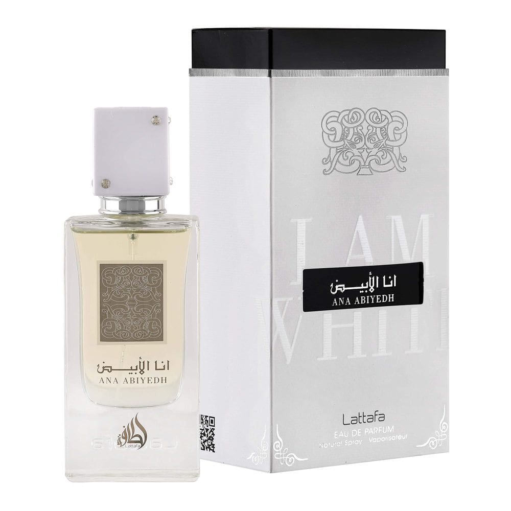 Água de perfume em spray Lattafa Ana Abiyedh 2 onças