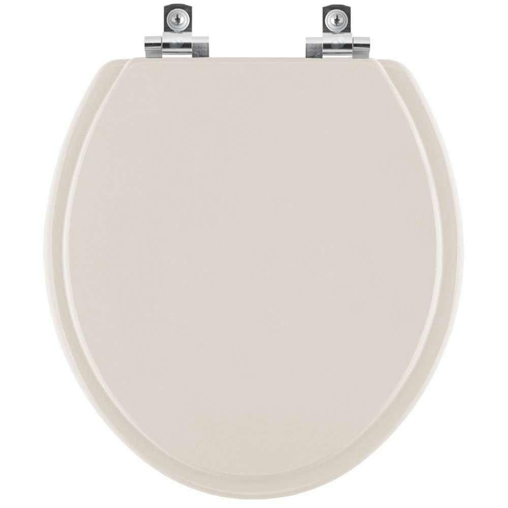 Assento Sanitário Soft Close Lirio Rosato Para Vaso Celite