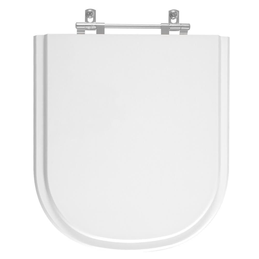 Tampa de Vaso Poliéster Loren Like Branco para bacia Lorenzetti 6lpf