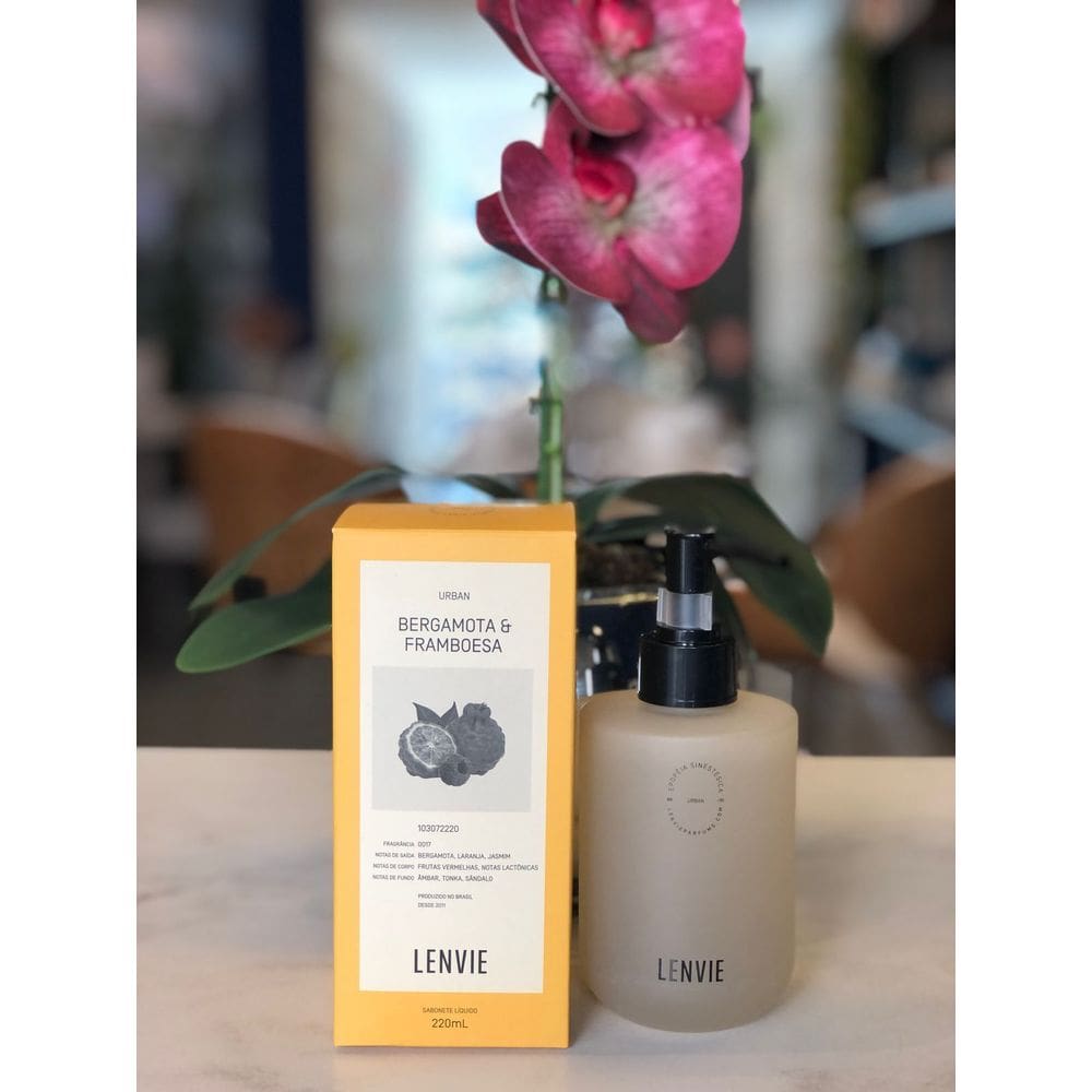 Sabonete Liquido  Bergamota Framboesa 220Ml