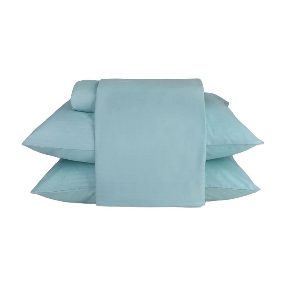 Jogo de Cama Stripe Microfibra Verde - A\\CASA