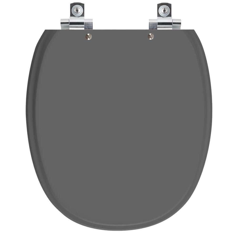Assento Sanitário Soft Close Ascot Cinza Quartzo Para Vaso Ideal Standard