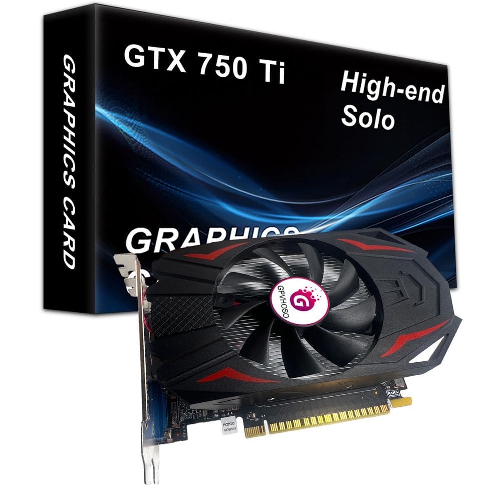 Placa gráfica GPVHOSO GTX 750Ti 2GB GDDR5 128bit Direct X12