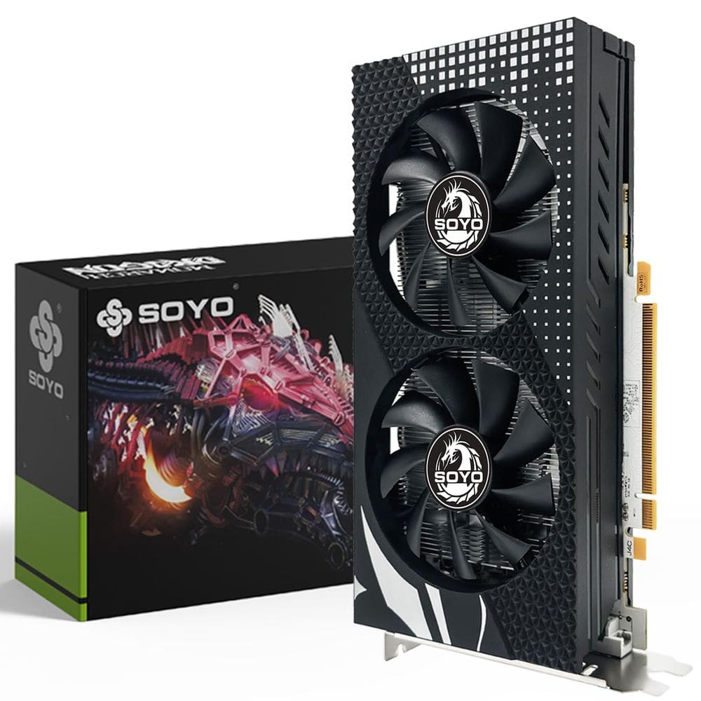 Placa gráfica SOYO AMD Radeon RX580 8GB GDDR5 de 256 bits