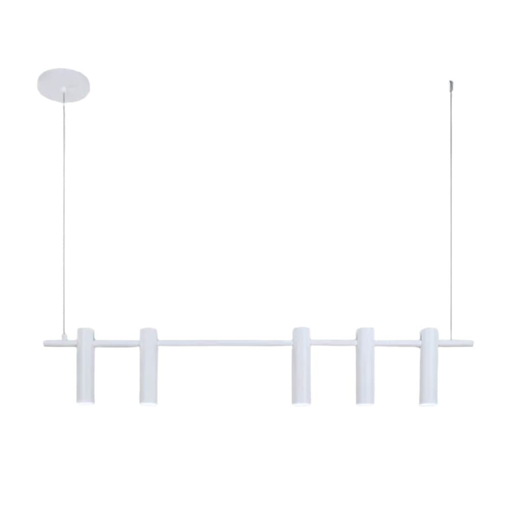 Luminária Pendente Para Balcão de Cozinha 5 Tubos