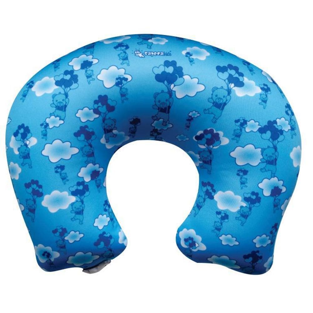 Almofada De Amamentação Sapeca Kids Urso Azul 35X50X12