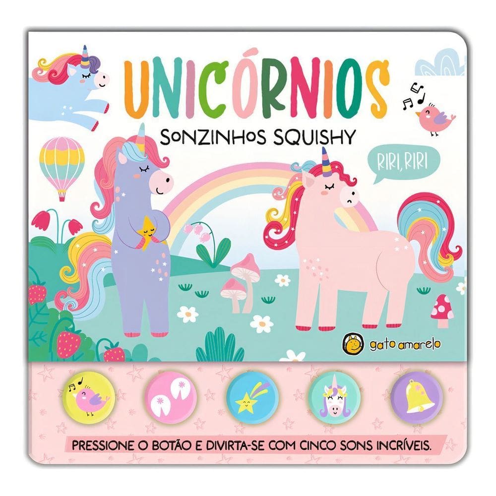 Unicórnios - Sonzinhos Squishy