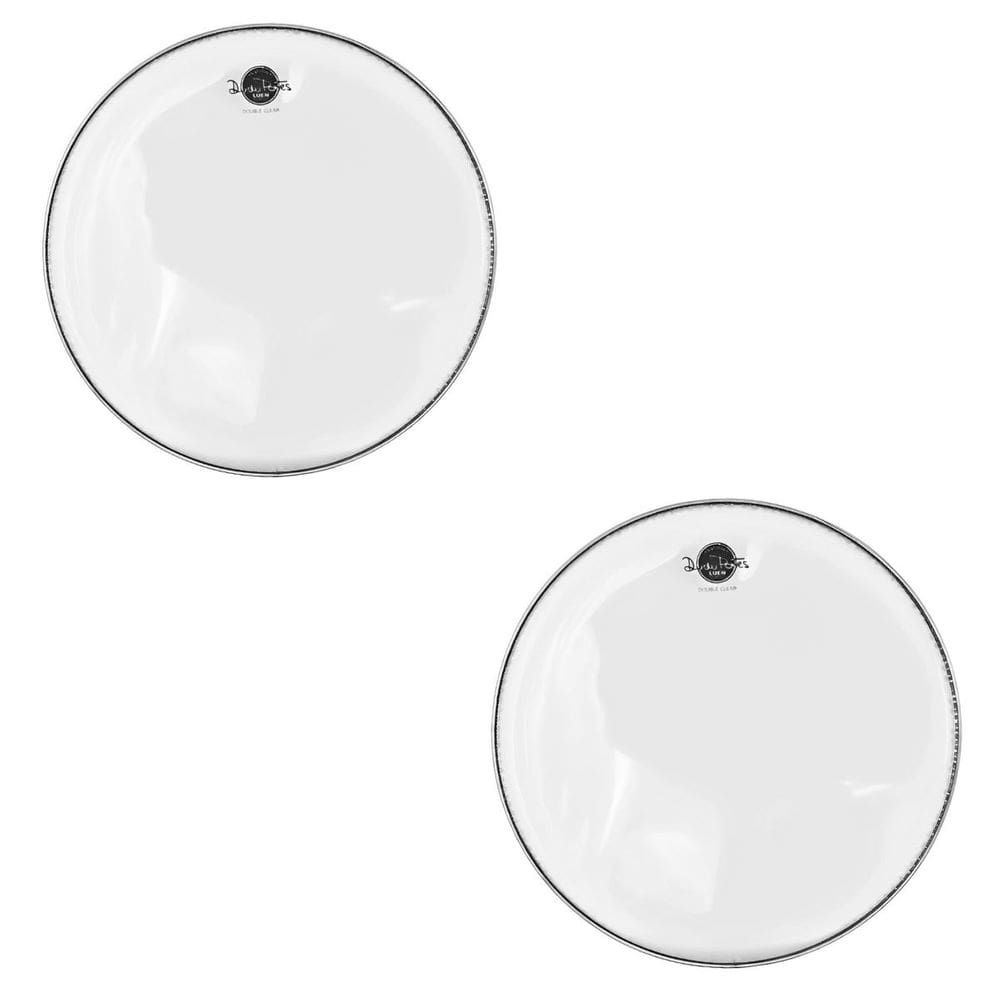Kit 2 Pele Tom 10” Filme Duplo Luen Dudu portes DP Double Clear PL11017N