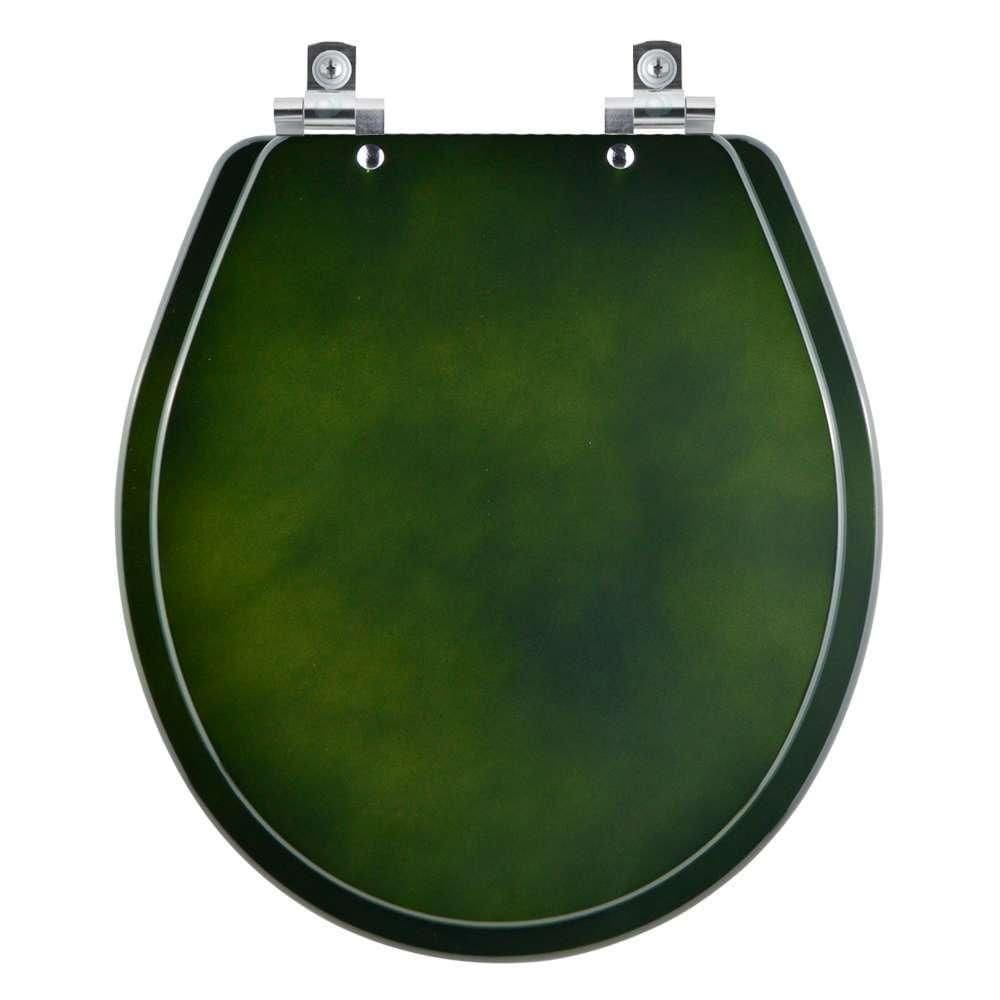 Assento Sanitário Soft Close Ravena Verde Malva Para Vaso Deca