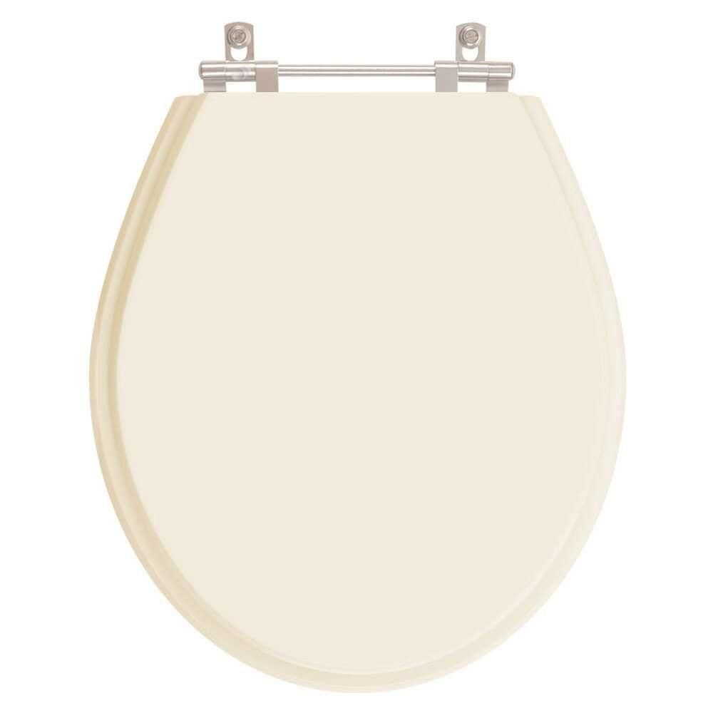 Assento Sanitário Angra Bone (bege Claro) Para Vaso Ideal Standard
