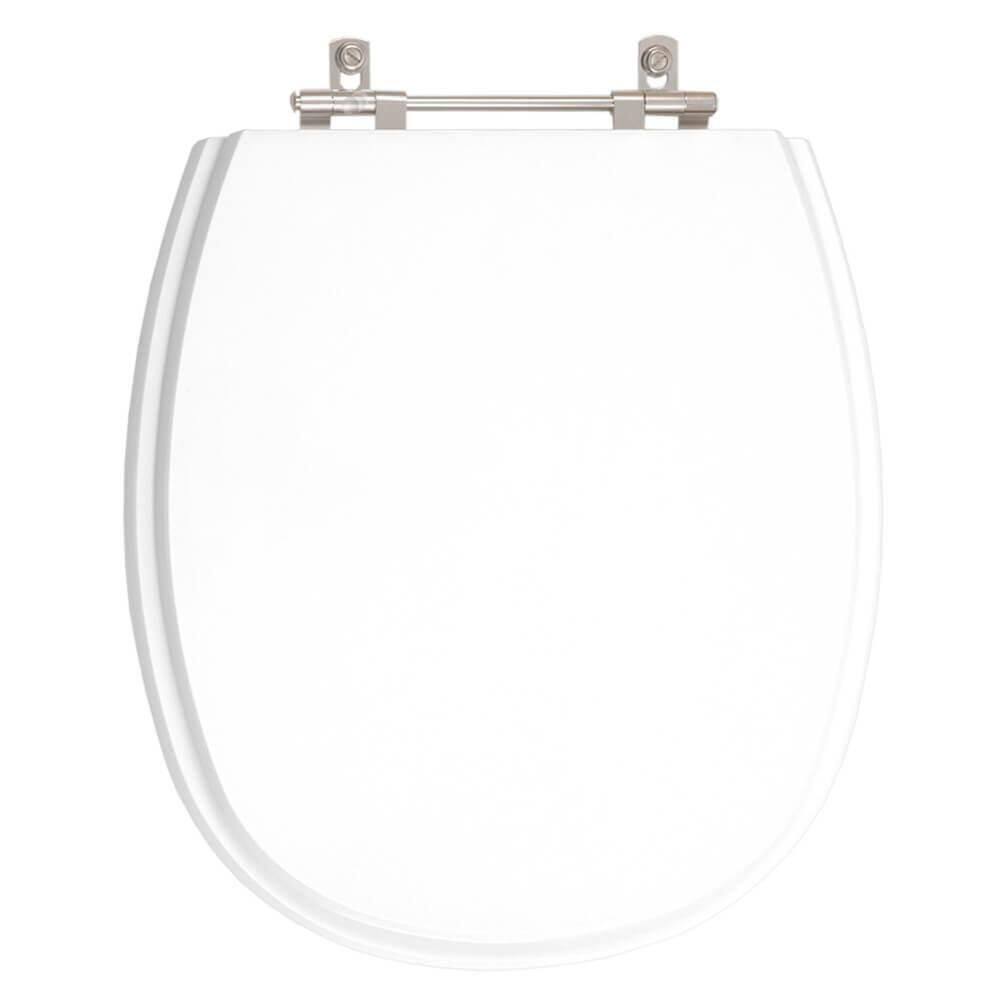 Tampa De Vaso Acrilico Aspen Branco Para Bacia Deca 6lpf