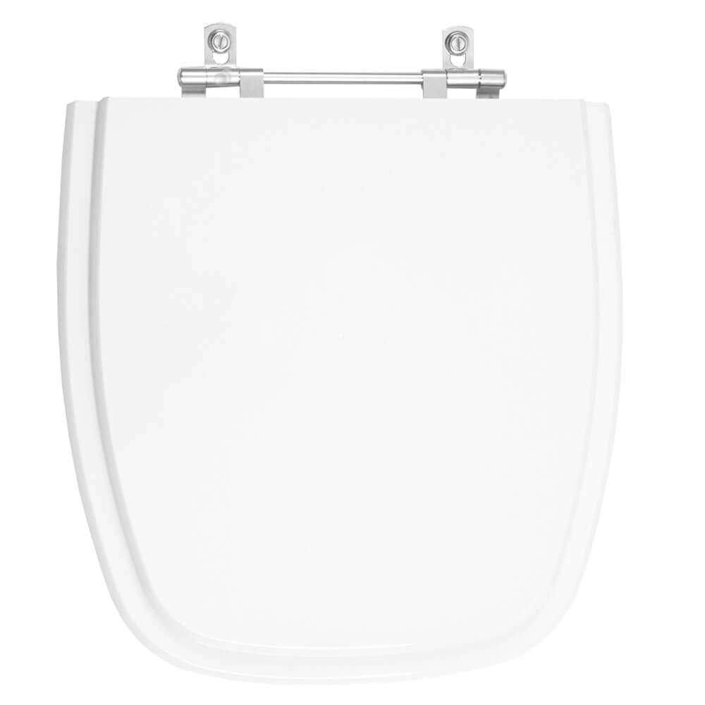 Assento Sanitário Acrílico City Branco Para Vaso Celite
