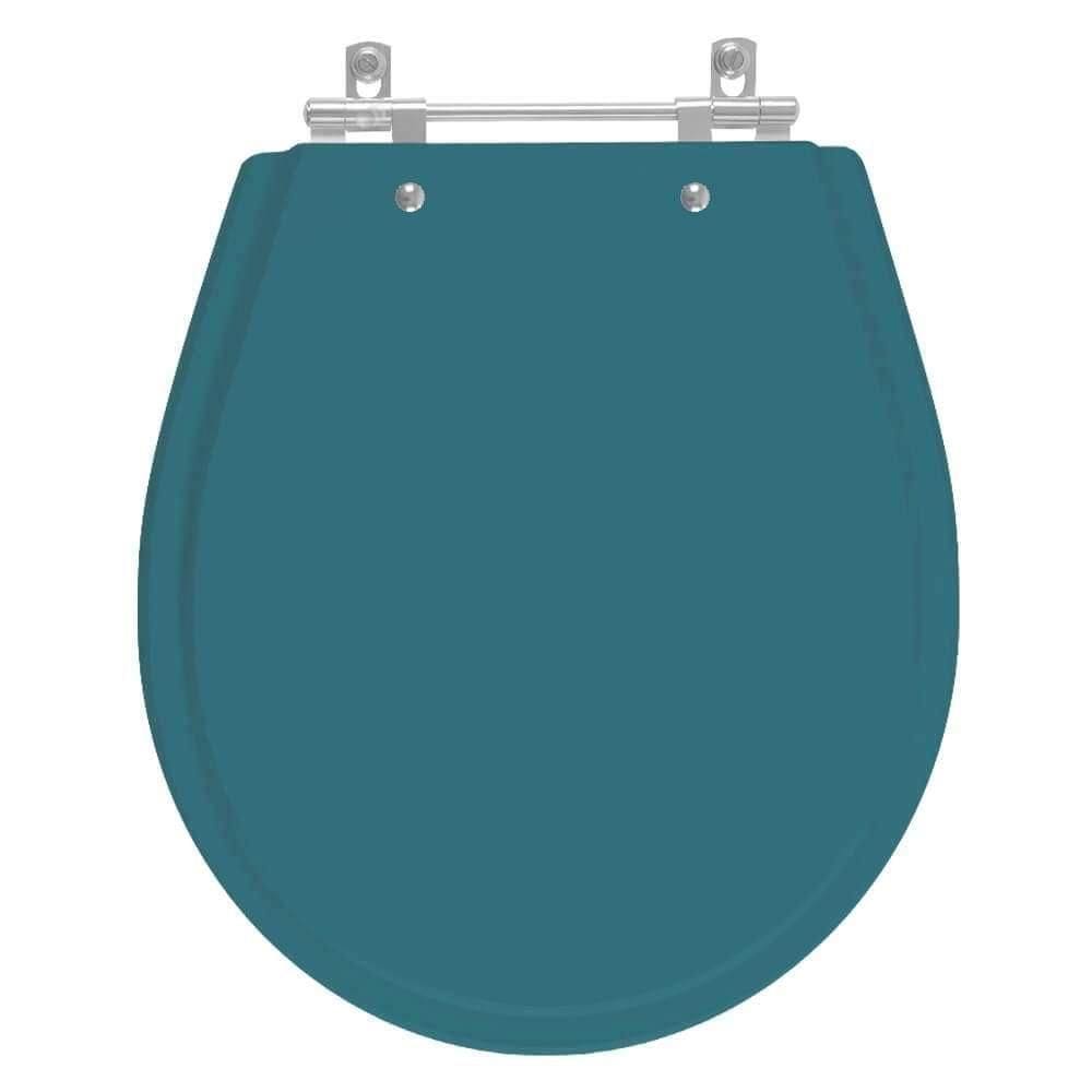 Assento Sanitário Avalon Verde Amazônia Para Vaso Ideal Standard