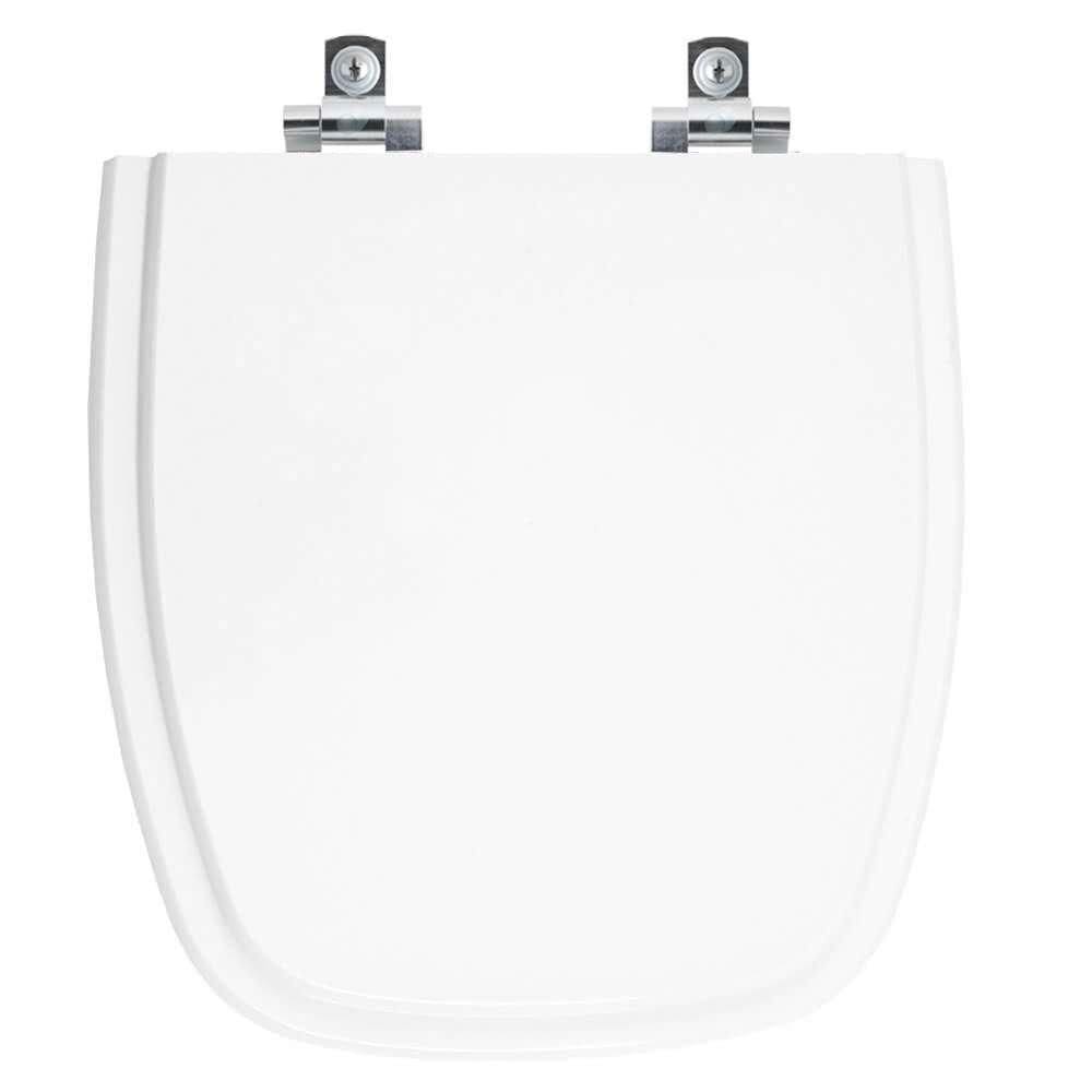 Assento Sanitário Soft Close Versa Branco Para Vaso Agnest
