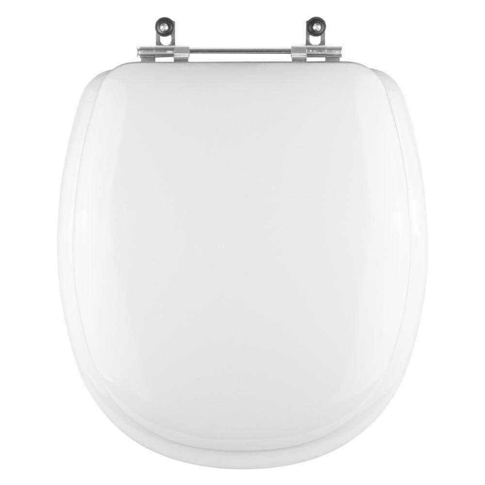 Tampa De Vaso Almofadada Macia Modelo Aspen Branco Para Bacia Deca